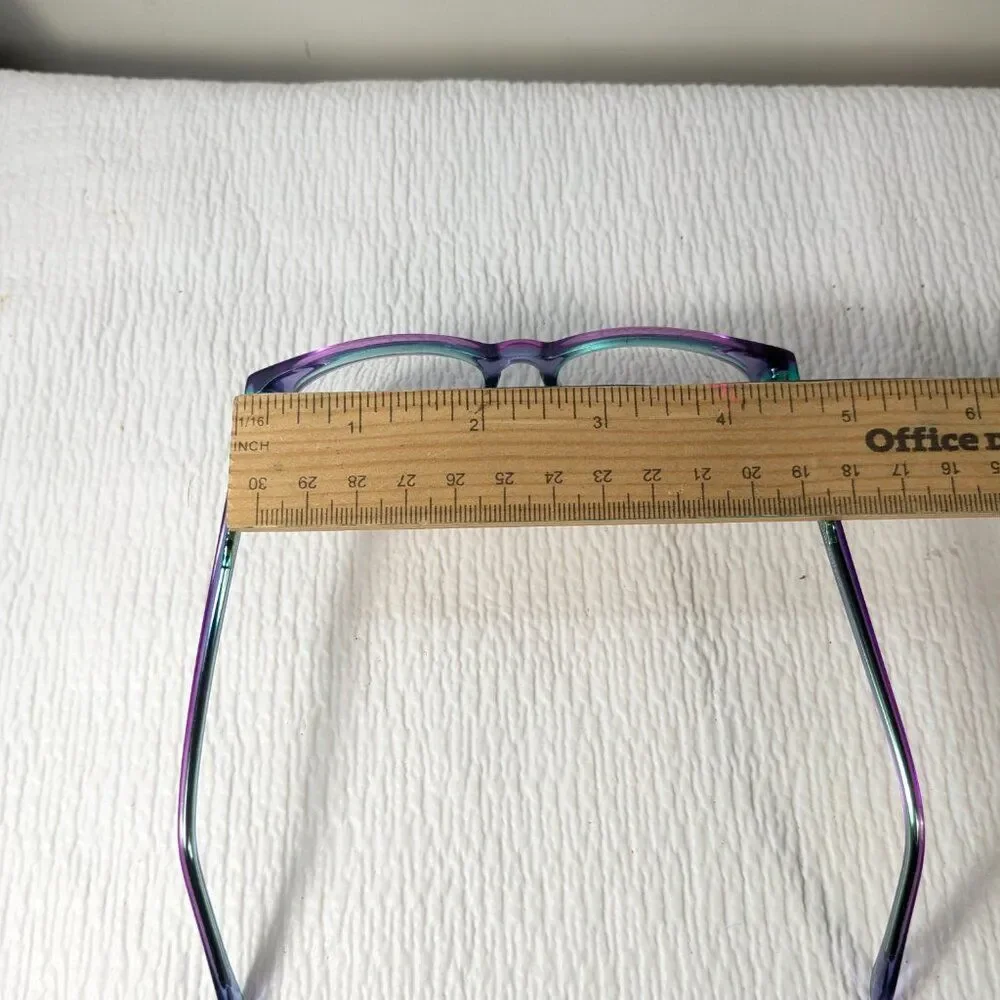 Indi KG 9001 eyeglasses glasses round purple kids youth girls Indigo key hole